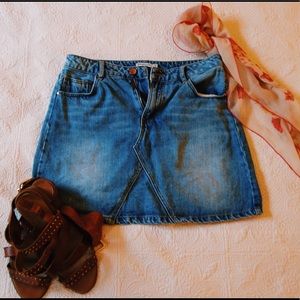 Jean skirt